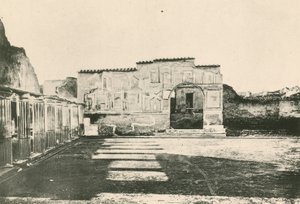 Los baños de Estabia - El patio de los estucos como es de Italian School