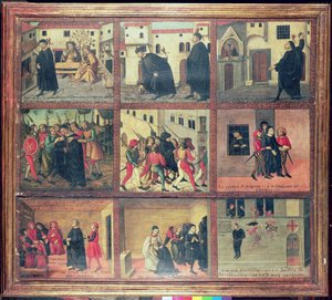 La historia de Antonio di Giuseppe Rinaldeschi, un noble florentino, Escuela Florentina de Italian School
