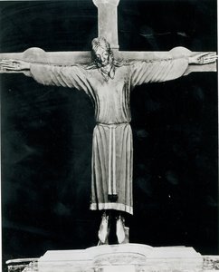El Volto Santo, posiblemente comenzado por Nicodemo (fl.1150-66) de Italian School