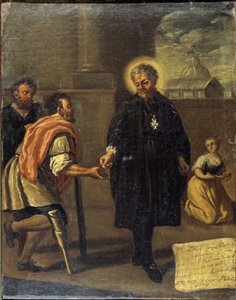 El bendito García Martínez (García Martínez herido), Escuela Napolitana de Italian School