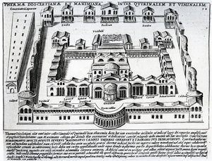 Termas de Diocleciano de Italian School