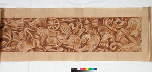 Tres dibujos después de lo antiguo, c.1750