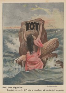 Tot Digestible Cachet (litografía en color)