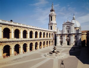 Vista de la fachada, construida entre 1570-87