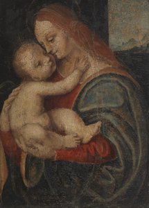 La Virgen y el Niño de Italian School