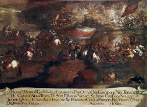 Guerra de Candia (Creta): Batalla de Chania dirigida por Francesco Morosini en agosto de 1660