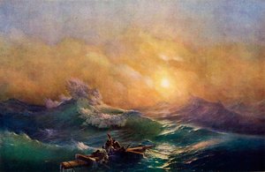 La ola más alta de Ivan Ayvazovsky