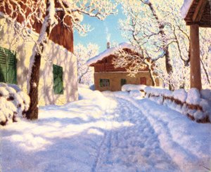 Primera nieve de Ivan Fedorovich Choultse