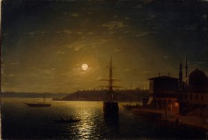 Cuerno de Oro, Turquía, después de 1845 de Ivan Konstantinovich Aivazovsky