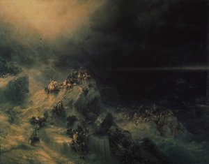 El diluvio, 1864 de Ivan Konstantinovich Aivazovsky