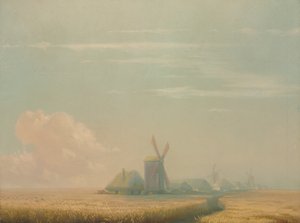 Cosecha ucraniana, 1857 de Ivan Konstantinovich Aivazovsky
