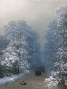 Paisaje de invierno, 1876