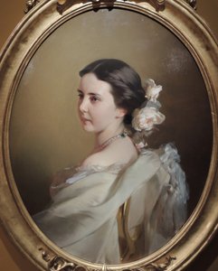 Retrato de Ekaterina Fyodorovna Tyutcheva 1835-1882, mediados de la década de 1850