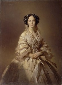 Retrato de María Alexandrovna 1824-1880, Emperatriz de Rusia de Ivan Kosmich Makarov