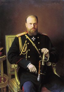 Retrato del emperador Alejandro III, 1886