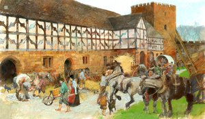 Establos del Castillo de Kenilworth de Ivan Lapper
