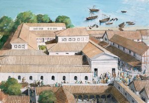 Fuerte romano de Richborough de Ivan Lapper