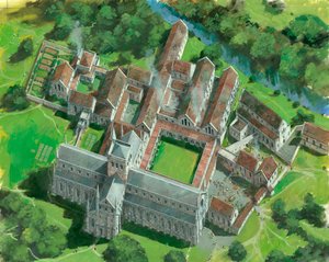 Abadía de Waverley, Farnham, Surrey de Ivan Lapper