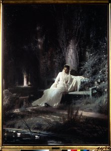 Noche de Luz de Luna de Ivan Nikolaevich Kramskoy