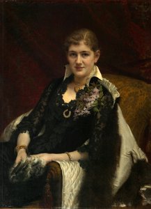 Retrato de Y.A. Voeykova, 1882