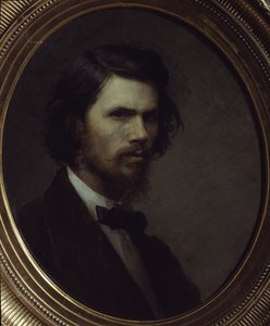 Autorretrato, 1867 de Ivan Nikolaevich Kramskoy