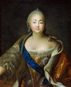 Retrato de la Emperatriz Isabel 1709-1762 de Ivan Petrovich Argunov