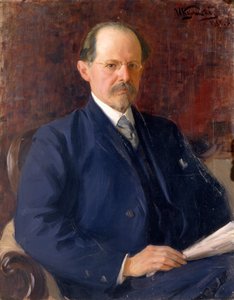 Retrato de Sergey Ivanovich Senkov, 1908 de Ivan Semyonovich Kulikov