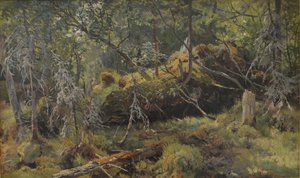 Ramas. Un estudio de Ivan Ivanovich Shishkin