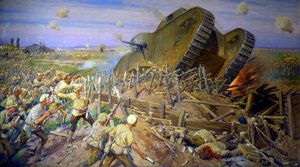 La captura de un tanque cerca de Kakhovka, 1927