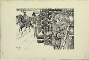 Calle de Moscú en el siglo XVI, 1938