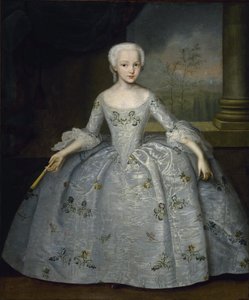 Retrato de Sarah Eleanore von Fermor, c. 1750
