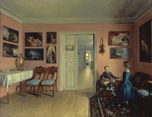 En la Habitación del Artista, 1855