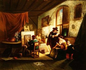 El estudio del artista
