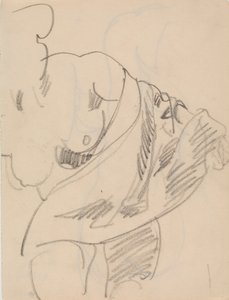 Mujer desnuda con drapeado de J.A. Jerichau