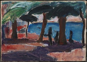 El muelle, Bandol de J.A. Jerichau