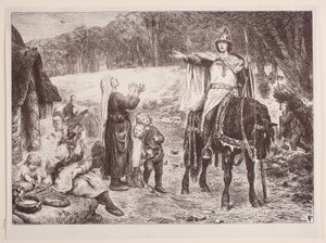 El caballero de la cabaña de carbón de J.C. Nielsen