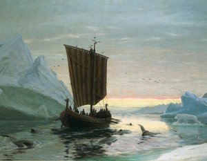 Erik el Rojo descubre Groenlandia, 1875