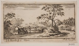 Paisaje de J.E. Keyserlingk