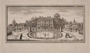 La residencia de Bonnet en Genthod de J.F. Clemens