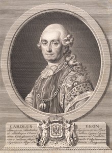 Carl Egon, príncipe de Fürstenberg de J.F. Clemens