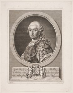 Carl Egon, príncipe de Fürstenberg de J.F. Clemens