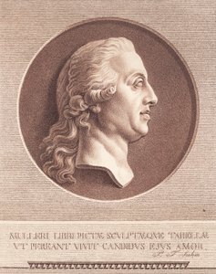 Fr. Adam Müller. Después del medallón de mármol de Wiedewelt de J.F. Clemens
