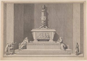 Monumento funerario de Federico V en la Catedral de Roskilde