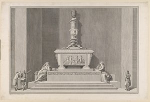 Monumento funerario de Federico V en la Catedral de Roskilde