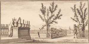 El jardín en Genthod de J.F. Clemens