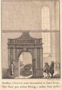 Sarcófago de Holberg en la iglesia de Sorø de J.F. Clemens