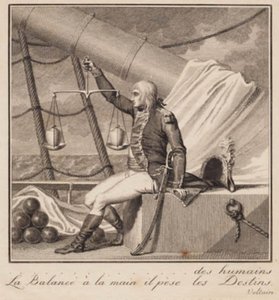 Napoleón pesa el destino de los hombres de J.F. Clemens