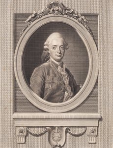 Retrato del enviado Otto Blome de J.F. Clemens