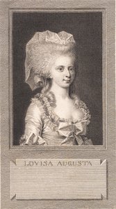 Retrato de la princesa Louise Augusta