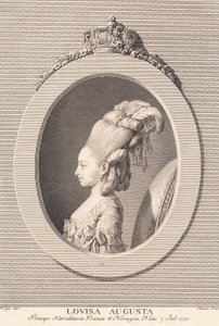 Princesa Louisa Augusta de J.F. Clemens